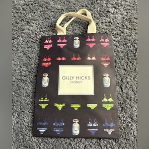 Brand new empty Gilly Hicks Sydney bag with fabric handles